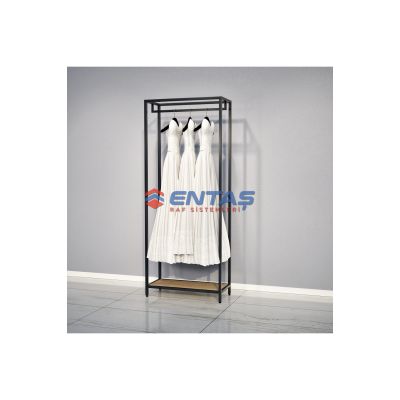 Mağaza Askılık Sistemi 40x120x220 cm Siyah