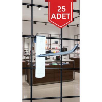 25 Adet 10 cm Tel Pano Kancası