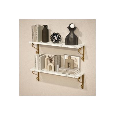 2’li Set Ferforje Raf Destek Kolu 20×60 cm