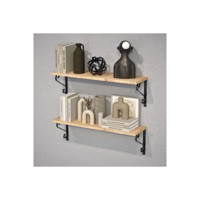 2’li Set Ferforje Raf Destek Kolu 20×60 cm