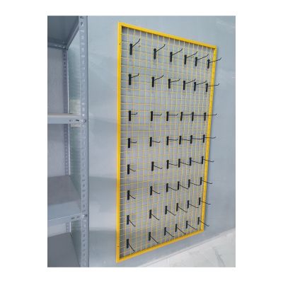 Duvara Monte Sık Telli Tel Raf 100×200 cm Sarı