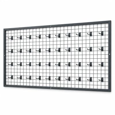 Duvara Monte Tel Pano Stand 100×200 cm Antrasit