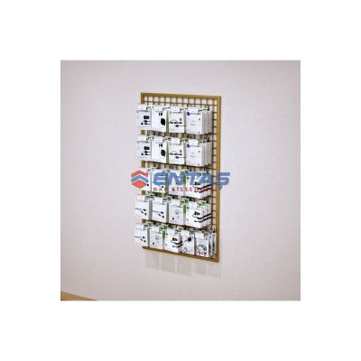 Duvara Monte Sık Telli Tel Raf 60×150 cm Gold