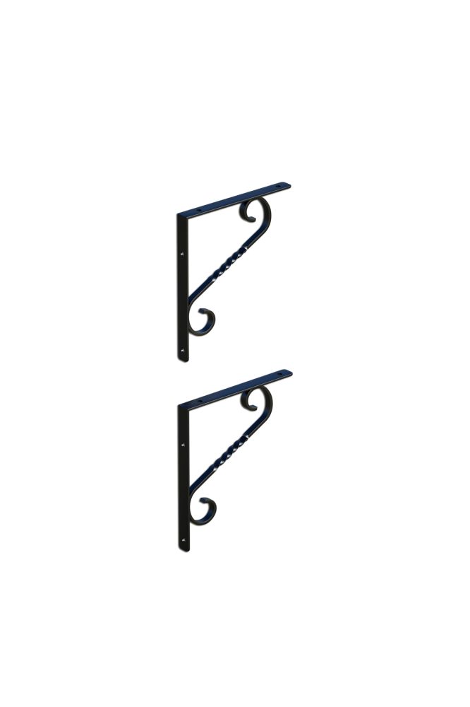 2’li Set Ferforje Raf Destek Kolu 21×27 cm