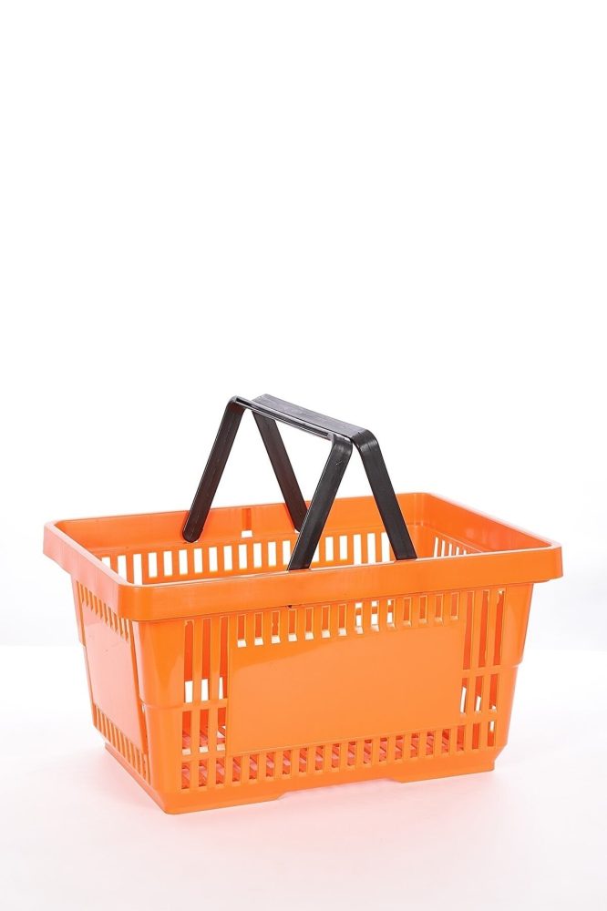 22 Lt Plastik Alışveriş Sepeti