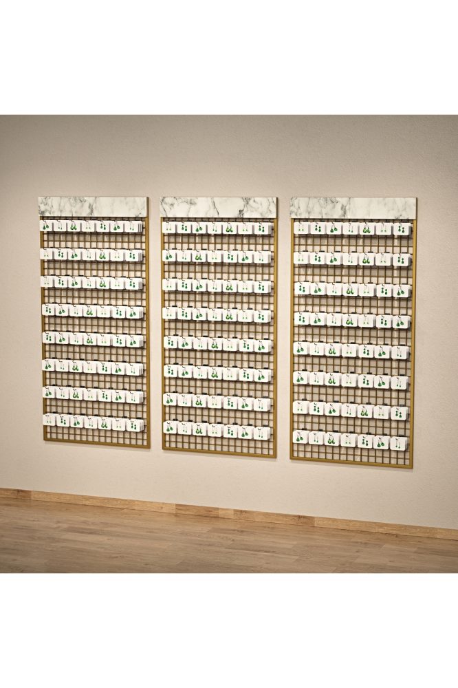 Sık Telli Tel Raf 290×200 cm Gold