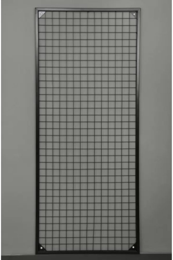 Tel Pano Stand 100×200 cm Siyah